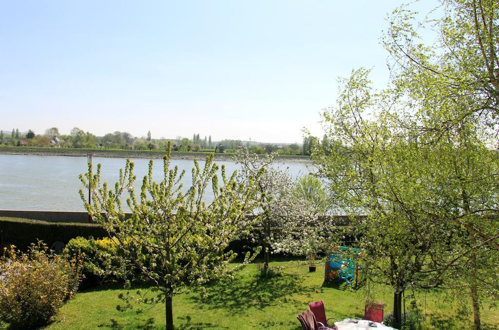 Bed and Breakfast En Bord de Seine Duclair Zimmer foto