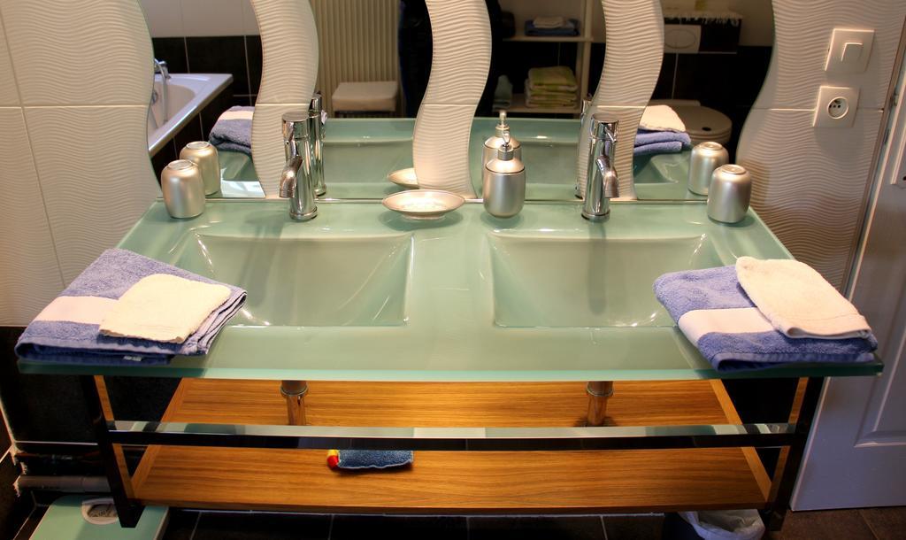 Bed and Breakfast En Bord de Seine Duclair Zimmer foto